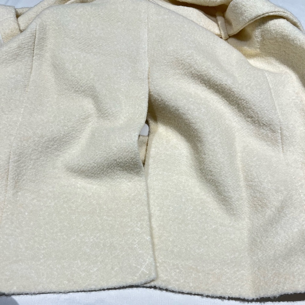 Ann Taylor Belted Funnel Neck Coat L - Picture 11 of 14